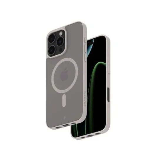 Smartix Premium Magnetic Silicon Case for iPhone 16 Pro - Clay